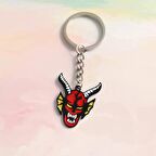 Best Friends Renkli Stranger Thing Hellfire Club Arkadaşlık Sevgili Anahtarlık 