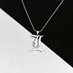 Death Note L Paslanmaz Çelik Kolye Naruto