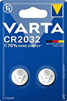 Varta Cr2032 3v Lityum Para Pil 2'li Ambalaj