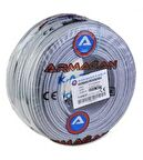 ARMAĞAN CCTV 2+1 (2X0.22mm) 250m - %100 BAKIR 75 OHM