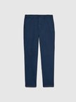 Streç Pamuklu Kemer Delikli Slim Fit Denim Chino Pantolon Erkek Renkli Pantolon - 324P4HJTSF03N