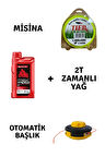 Motorlu Tırpan Seti Misina-Yağ-Başlık
