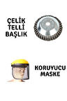 Veta Profesyonel Koruyucu Maske ve Rapco Çelik Telli Başlık