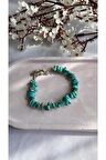 Turkuaz Firuze Taşı Doğal Taş Bileklik