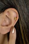 B Harfi Piercing Helix Kıkırdak Lob Tragus