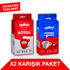Qualità Rossa + Crema e Gusto Filtre Kahve (250gr) 2'Li Paket