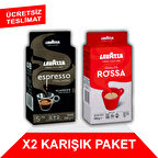 Espresso Classico Italiano + Qualità Rossa Filtre Kahve (250gr) 2'Li Paket
