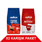 Crema e Gusto Classico + Qualità Rossa Çekirdek Kahve (1000gr) 2'Li Paket