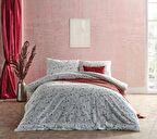 Ranforce Nevresim Takımı Elegan Çift King Size - Beyaz