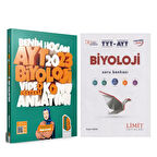 Benim Hocam 2023 AYT Biyoloji Video Destekli Konu Anlatımı ve Limit Soru Bankası Seti 2 Kitap