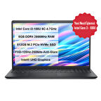 Dell 15 Intel Core 3-100U 8GB DDR4 RAM 512GB M.2 SSD 15.6" FHD Ubuntu DC15250