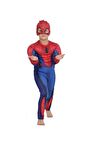 Spiderman Kaslı Çocuk Kostümü