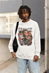 21 Savage Rapper Baskılı Unisex Oversize Rap Sweatshirt