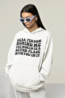 Dear Person Behind Me Yazılı Unisex Oversize Hoodie
