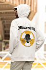 Megadeth Müzik Grubu Baskılı Unisex Oversize Rock Metal Hoodie