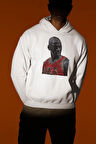 Michael Jorrdan Baskılı Unisex Oversize Efsane Basketbolcu Hoodie