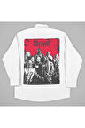 Slipknot Müzik Grubu Baskılı Unisex Gömlek