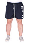 Mode XL Büyük Beden Erkek Deniz Şortu ICON U25402 Lacivert