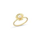 14k Altın İnci Eklem Yüzük