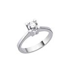 0,90Ct Pırlanta Tektaş Yüzük-18K