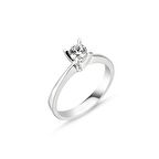 0,42Ct Pırlanta Tektaş Yüzük-14K