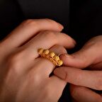 22 Ayar Altın Maraş Beştaş Yüzük