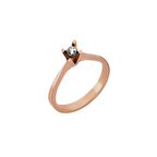 0.05ct Elmas Tektaş Yüzük