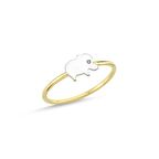 14 Ayar Altın Fil Figürlü Yüzük