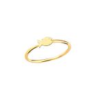 14 Ayar Altın Minimal Balık Yüzük