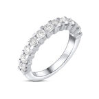 Pırlanta Yarımtur Sırataşlı Yüzük