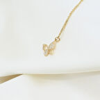 Altın Kelebek Kolye