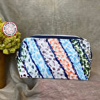 Uretti - Esra 5324 El Yapımı Boyama Makyaj Çantası