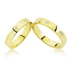 Harem Altın Sarı Altın Alyans 3002-3