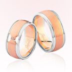 Harem Altın Rose Renk Altın Alyans 3003