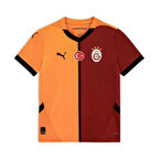 Puma 779659-01 Galatasaray 24/25 Çocuk Unisex İç Saha Parçalı Forma Sarı-Kırmızı