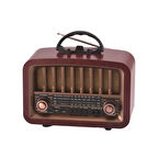 TORİMA D-57 Kablosuz Nostalji Radyo Şarjlı Bluetooth