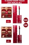 Maybelline Super Stay Vinyl Ink Uzun Süre Kalıcı Likit Parlak Ruj 50 Wicked-55 Royal Set