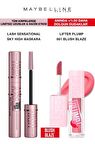 Maybelline Sky High Maskara Uzun Hacmli Kirpikler-Lifter Plump Dolgun Pürüzsüz Dudaklar 001