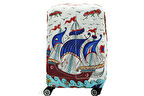 My Saraciye 57 Valiz Kılıfı, Bavul Kılıfı - Çini Gemi 57
