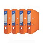 Büro Klasör Geniş Noki Turuncu Büro Klasörü Halkalı 4 Adet