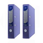 Büro Klasör Dar Lila Noki Lila Büro Klasörü Halkalı 2 Adet