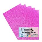 Yapışkanlı Simli Eva A4 20x30 5 Adet 1 Paket Hobi Okul Öncesi Kreş Anasınıfı Eva Yapışkanlı Simli 20*30