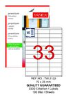 Bilgisayar Etiketi Tw-2133 70x25 mm 100 Lü Lazer Etiket 1 Paket Tanex Davetiye Kargo Koli Kutu Etiketi