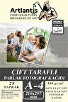 Fotoğraf Baskı Kağıdı A-4 180 Gr/m2 25'li 1 Paket A4 Fotoğraf Kağıdı Ofis Ve Ev Tipi Mürekkepli Yazıcılar İçin