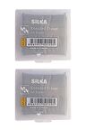 Hamur Silgi Gri Kutulu 2 Paket Silka Hamur Silgi Çizim Silgisi Yoğrulabilir Silgi Plastik Kutulu
