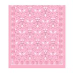 Şehri Şal Bambu Kraş Şal 6371 Pembe