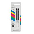 Parker Quinkflow Tükenmez Kalem Yedeği 2'li Siyah Medium 2166543