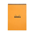 Rhodıa Basic A4  80Yp Turuncu Kapak Spiralli Bloknot RA18501