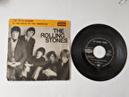 The Rolling Stones- Satisfaction -1965 FRANSA BASIM 45 LİK PLAK - 2. EL