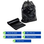 Newtechplast Endüstriyel Kalın Jumbo Çöp Torbası 1000 gr.x1 Rulo